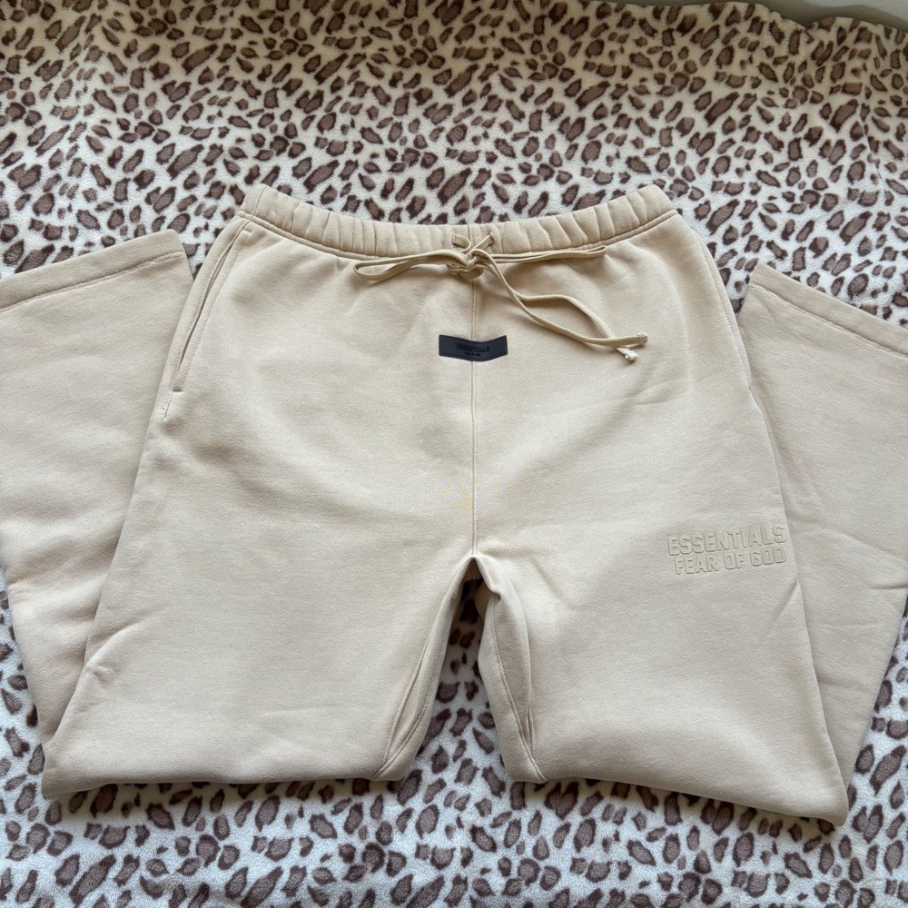 Fear of God Essentials Cream Sweatpants